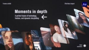 Videohive 3D Space Multiscreen Opener Openers template preview