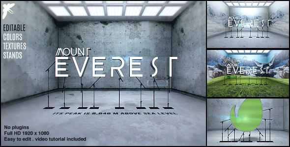Videohive Logo in a Room Logo Stings template preview