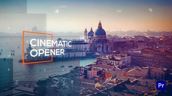 Cinematic Opener Premiere Pro template preview