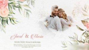 Videohive Wedding Invitation Slideshow 34215322 Openers template preview