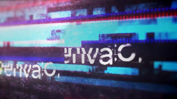 Videohive Glitch Logo Reveal 21401383 Logo Stings template preview