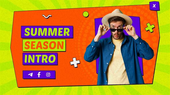 Videohive Summer Season Intro Broadcast-packages template preview