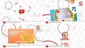 Videohive Youtube Food Intro Openers template preview