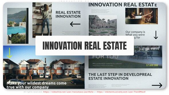 Videohive Innovation Real Estate Openers template preview