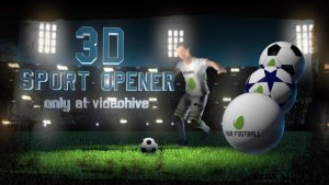 Videohive Soccer Night - 3D Sport Opener Openers template preview