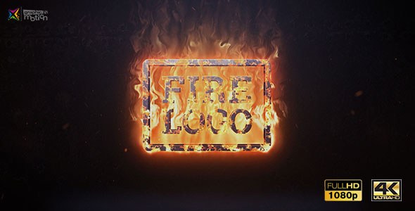 Videohive Fire Logo 21018051 Logo Stings template preview