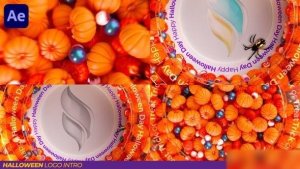 Videohive Halloween Logo Intro 40156922 Openers template preview