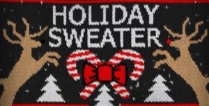 Holiday Sweater Video Displays template preview
