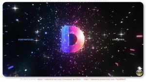 Videohive Original Particles Logo Animation Logo Stings template preview