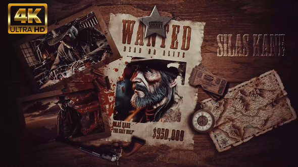 Videohive Cowboy Trailer Openers template preview