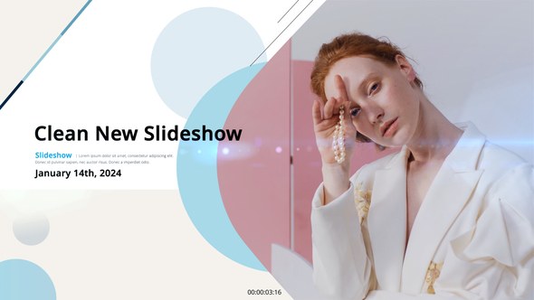 Videohive Clean New Slideshow Video Displays template preview
