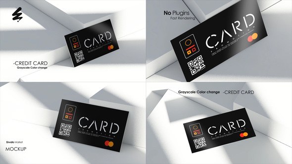 Card Promo Premiere Pro template preview