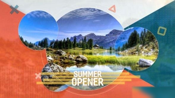 Videohive Summer Opener 20471363 Openers template preview