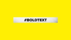 Just Typography Video Displays template preview