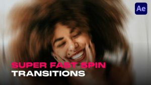 Videohive Fast Spin Transitions for After Effects Elements template preview