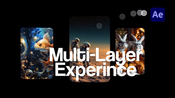 Videohive Bold 3D Visuals Intro Openers template preview