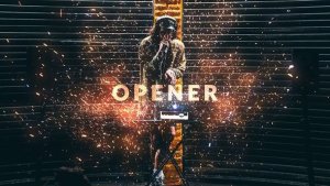 Videohive Fire Sparks Opener Openers template preview