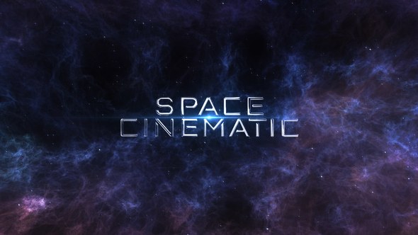 Videohive Space Cinematic Titles Titles template preview