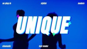Videohive Move Typography Titles template preview