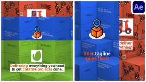 Videohive Delivery Logo Logo Stings template preview