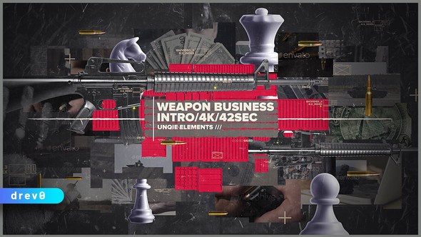 Videohive Weapon Business Intro Product Promo template preview