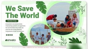 Videohive Save The Planet Ecology Promo Openers template preview