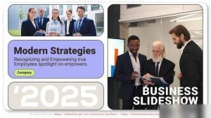 Videohive Clean Company Presentation Openers template preview