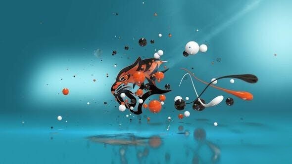 Videohive Abstract 3D Logo Logo Stings template preview