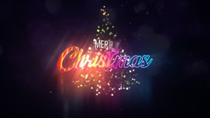 Videohive Merry Christmas Logo Opener Logo Stings template preview