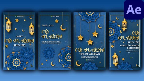 Videohive Eid Mubarak | Social Media Ramadan template preview
