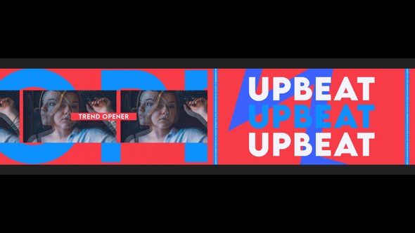 Videohive Upbeat Trend Opener & Dynamic After Effects Template Openers template preview