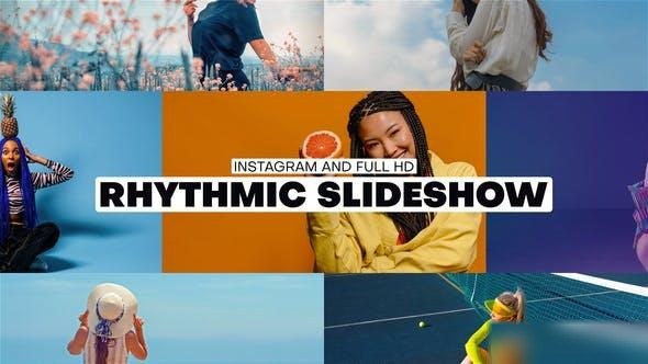 Videohive Rhythmic Slideshow 49604794 Openers template preview