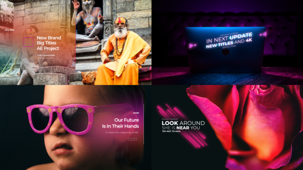 Videohive Big Titles Titles template preview