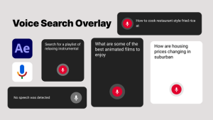Videohive Voice Search Bar Elements template preview