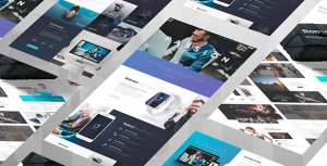 Website Presentation Video Displays template preview