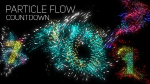 Videohive Particle Flow Countdown Openers template preview