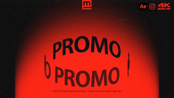 Videohive Fast Kinetic Typography Promo Openers template preview