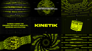 Videohive Kinetic Posters 59698001 Titles template preview