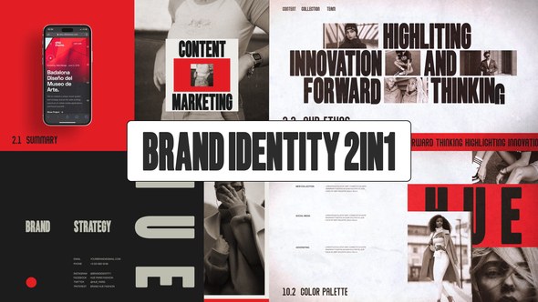 Videohive Brand Promo 2in1 Product Promo template preview