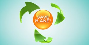 Think Green Video Displays template preview