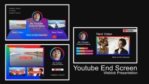 Videohive Youtube End Screen 0.4 Broadcast-packages template preview