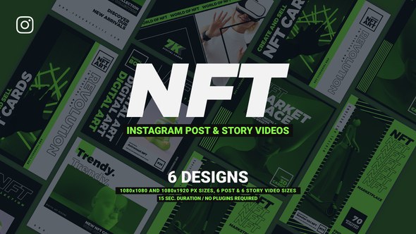Videohive NFT Promotion Instagram 37943396 Product Promo template preview