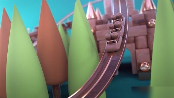 Videohive Toy Theme Park Logo Stings template preview
