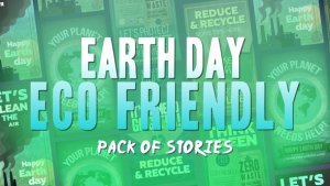Videohive Earth Day Eco Friendly Stories Product Promo template preview