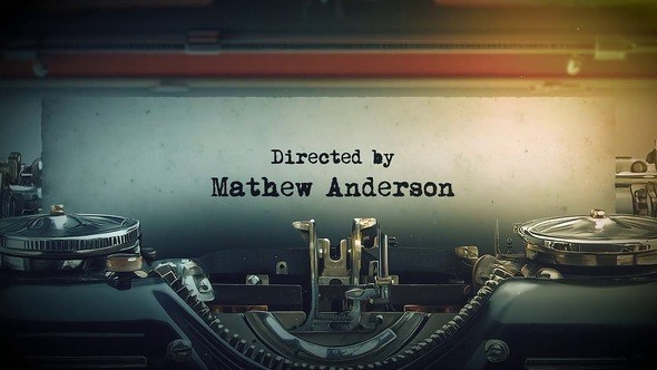 Videohive Typewritter Title Titles template preview