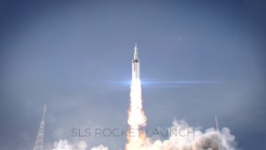 Videohive SLS Rocket Launch Elements template preview