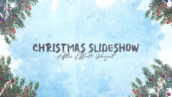 Videohive Christmas Slideshow 55191550 Openers template preview