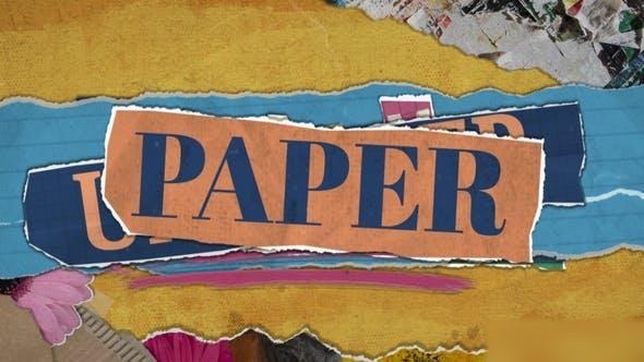 Videohive Unfolded Paper Opener Openers template preview