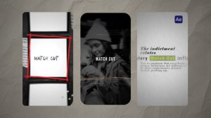 Videohive Text Match Cut 60576193 Titles template preview