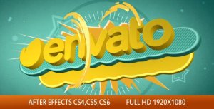 Spring 3D Titles Logo Opener Video Displays template preview